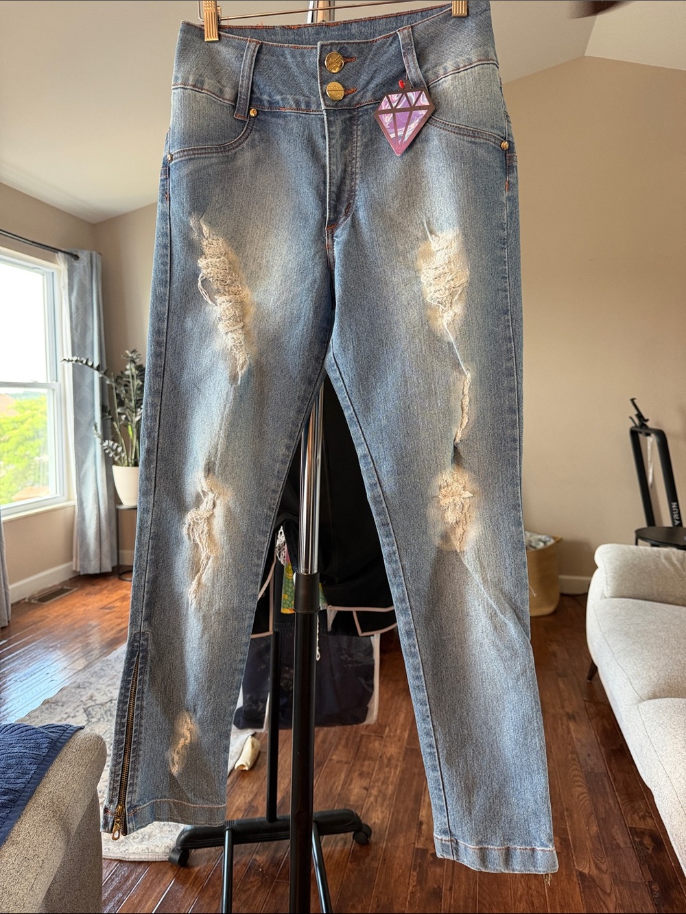NWT PK Premium Brazilian Denim Sz 44 (US 10)